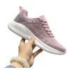 Pink mesh breathable sports shoes, casual and lightweight running shoes Item Picture